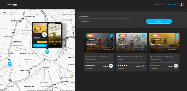 Search Spaces – Caruzel